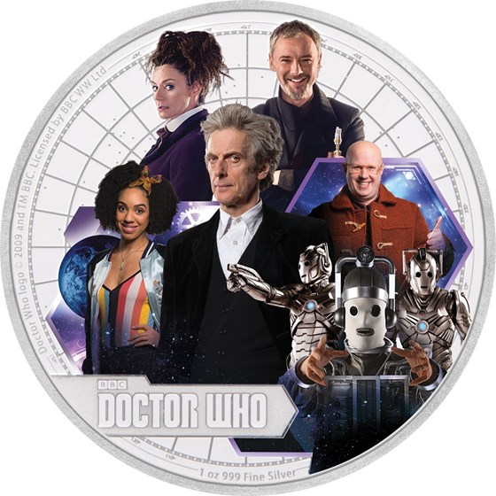 2017 Niue 1 oz Silver $2 Doctor Who Season 10 2017 Niue 1 oz Silver $2 Doctor Who Season 10